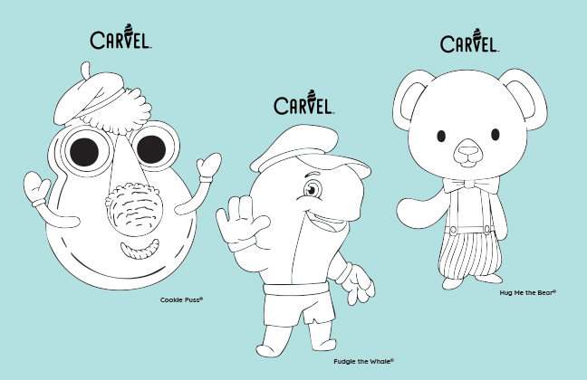 This is a humorous comic strip featuring four cartoon characters, each appearing as a different type of dessert: Caramel, Carrot Cake, Cheesecake, and Chocolate Chip Cookies.